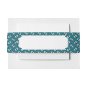 Bandeau De Faire-part motif montrant des oiseaux