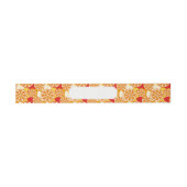Bandeau De Faire-part Motif orange (Plat)