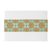 Bandeau De Faire-part Motif ornemental (Dos exemple)