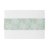 Bandeau De Faire-part Motif romantique lumineux moderne (Dos exemple)