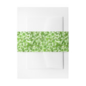 Bandeau De Faire-part Motif shamrock (Devant example)