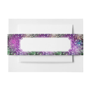 Bandeau De Faire-part Motif tacheté vif