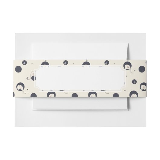 Bandeau De Faire-part Motif timide d'éléphant (Devant Example)