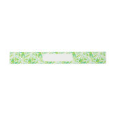 Bandeau De Faire-part Motif tropical de palmettes (Plat)