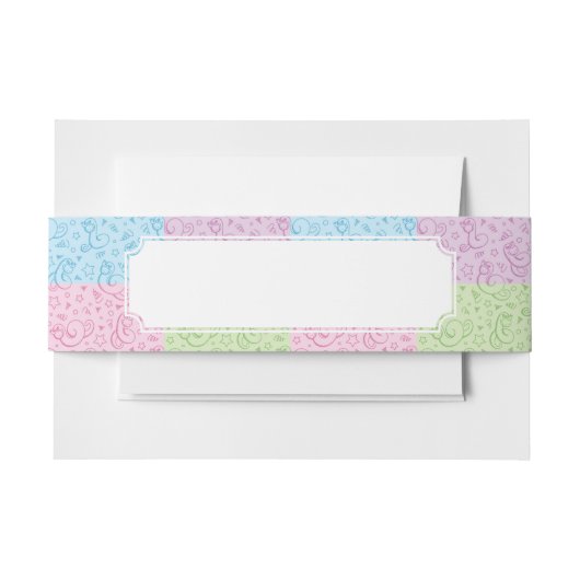 Bandeau De Faire-part motifs avec des serpents (Devant Example)