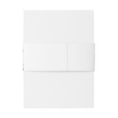 Bandeau De Faire-part Mountain Rustic Watercolor Mariage (Dos Example)