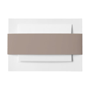Bandeau De Faire-part mur marron avec