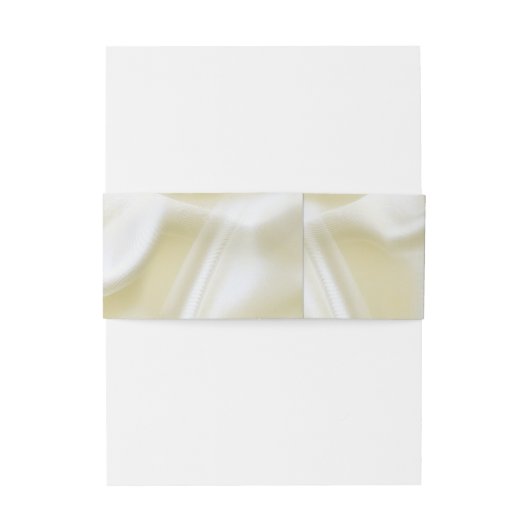 Bandeau De Faire-part Noir avec or sur texture soie (Dos Example)