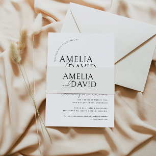 Bandeau De Faire-part Noms des mariées et des championnats Mariages mode