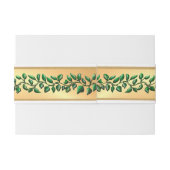 Bandeau De Faire-part Notre mariage Bliss Belly Band (Dos exemple)