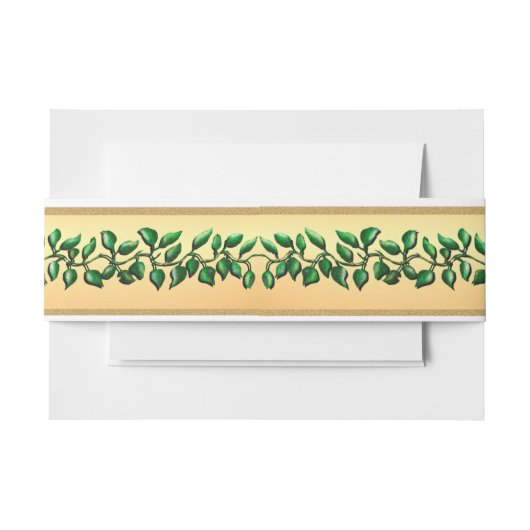 Bandeau De Faire-part Notre mariage Bliss Belly Band (Devant Example)