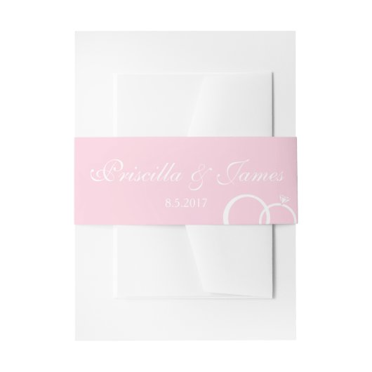 Bandeau De Faire-part Nous faisons Mariage (Devant example)