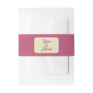 Bandeau De Faire-part Nouveau cadre - Ceinture ventrale