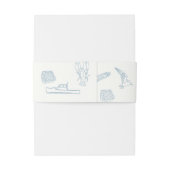 Bandeau De Faire-part Nouvelle-Angleterre (Dos Example)