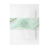 Bandeau De Faire-part Numéro de référence du Mariage d'agent Abstrait827 (Devant example)