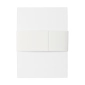 Bandeau De Faire-part OASIS Sandy Taupe Minimalist (Dos Example)