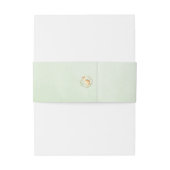 Bandeau De Faire-part "Oh cerf !" Cerf vert de la forêt douce (Dos Example)