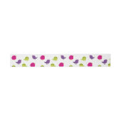 Bandeau De Faire-part Oiseaux colorés mignons (Plat)