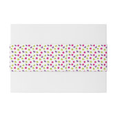 Bandeau De Faire-part Oiseaux colorés mignons   (Dos exemple)