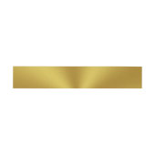 Bandeau De Faire-part Or Faux (Plat)