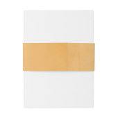 Bandeau De Faire-part Orange (Dos Example)