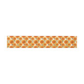 Bandeau De Faire-part Orange marigold flowers pattern (Plat)