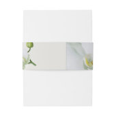 Bandeau De Faire-part Orchidée douce et élégante (Dos Example)