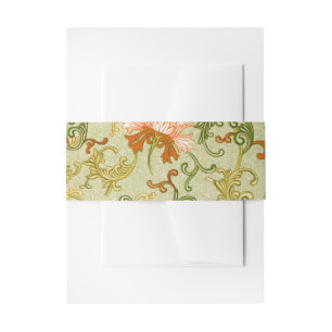 Bandeau De Faire-part Ornement Chinois Vintage Fleurs Jones