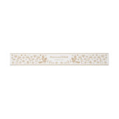 Bandeau De Faire-part Otomi mexicain beige (Plat)