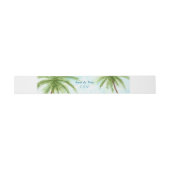 Bandeau De Faire-part Palm Trees Belly Band (Plat)