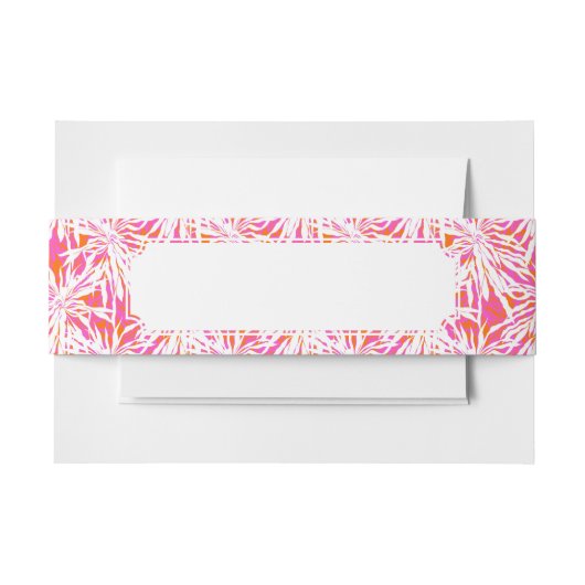 Bandeau De Faire-part Palmettes tropicales (Devant Example)