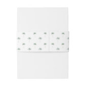 Bandeau De Faire-part Palmiers (Dos Example)