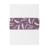 Bandeau De Faire-part Palmiers noués Destination Tropicale Mariage (Dos Example)