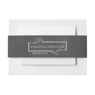 Bandeau De Faire-part Panneau de montage