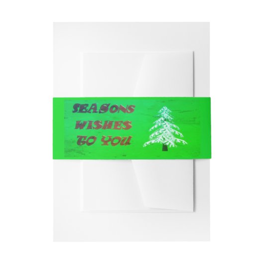 Bandeau De Faire-part Papier Napkin (Devant example)