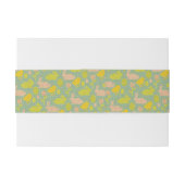 Bandeau De Faire-part Papier peint de Pâques (Dos exemple)