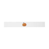 Bandeau De Faire-part Parties scintillant Jack O'Lantern (Plat)