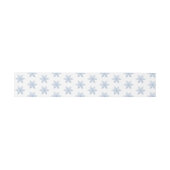 Bandeau De Faire-part Parties scintillant Motif Snowflake (Plat)