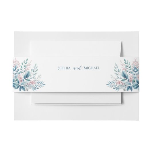 Bandeau De Faire-part Pastel Botanical- (Devant Example)