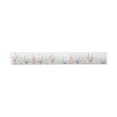 Bandeau De Faire-part Pastel Coral Reef Beach Mariage- (Plat)