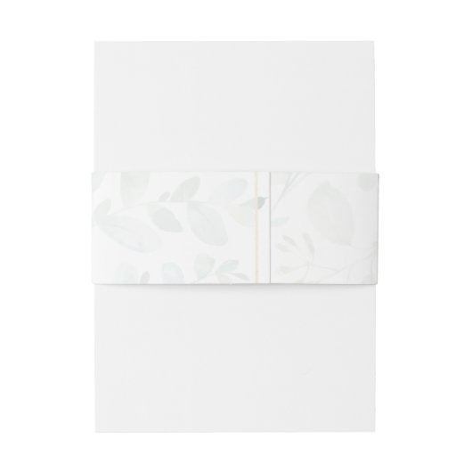 Bandeau De Faire-part Pastel Eucalyptus (Dos Example)