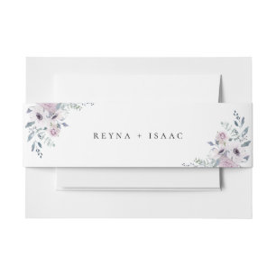 Bandeau De Faire-part Pastel Garden Floral Mariage