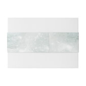 Bandeau De Faire-part Pastel Turquoise Beach Wedding (Dos exemple)