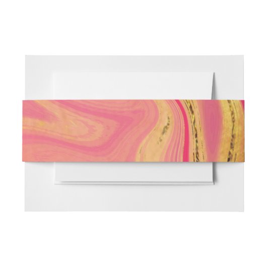 Bandeau De Faire-part pattern abstract marbled (Devant Example)