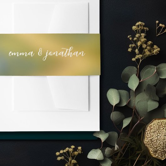 Bandeau De Faire-part Pays de la colline du Texas