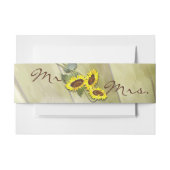 BANDEAU DE FAIRE-PART PAYS RUSTIQUE MASON JAR AVEC DES SOUFFRES (Devant Example)