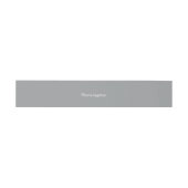 Bandeau De Faire-part Pewer Grey Ajouter un nom (Plat)