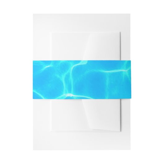 Bandeau De Faire-part Piscine d'été Fête d'anniversaire (Devant example)