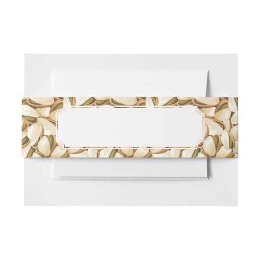 Bandeau De Faire-part Pistaches (Devant Example)