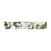 Bandeau De Faire-part PixDezines Vintage Magnolia Botanique (Plat)